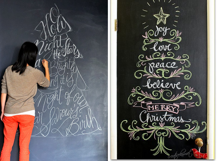 Árvores de Natal criativas que você mesma pode fazer! árvores de natal no estilo faça você mesma 3