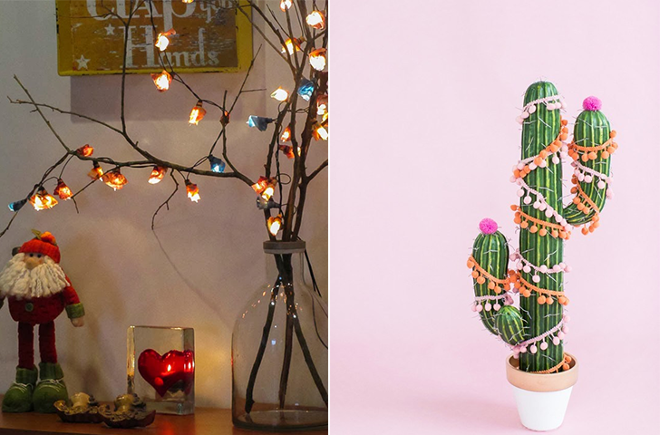 Árvores de Natal criativas que você mesma pode fazer! árvores de natal no estilo faça você mesma 4