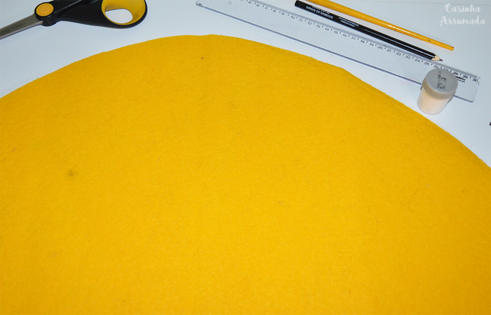 DIY: Tapete Fruta - Laranja