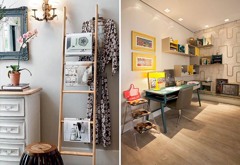 Escadas na decoração - Inara Souza - Casinha Arrumada