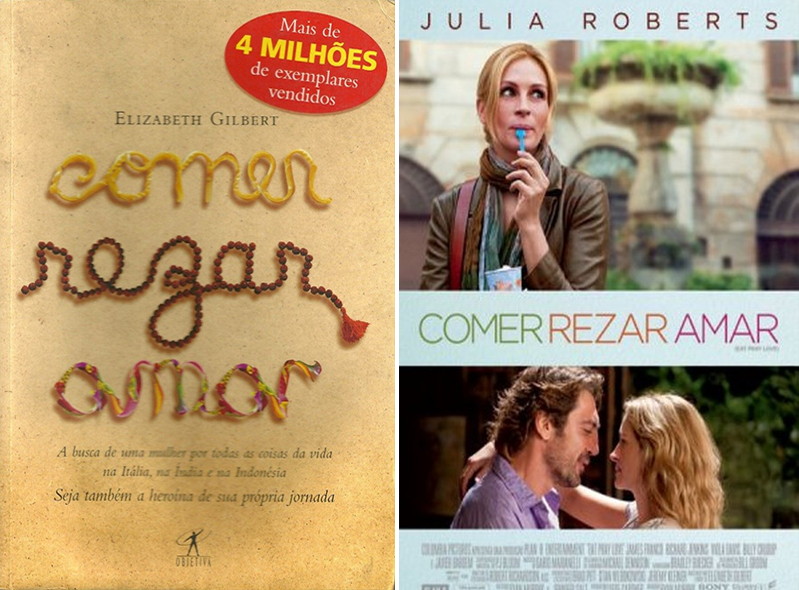 Livro Comer, Rezar, Amar Elizabeth Gilbert 2 Casinha Arrumada
