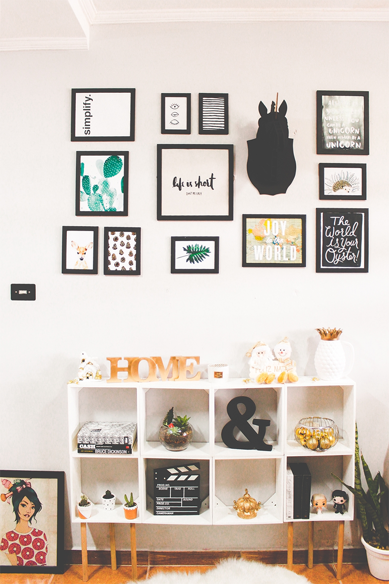 Dicas e inspirações para montar uma parede de quadrinhos linda | Gallery Wall