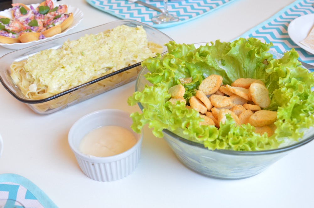 almoço de domingo macarrão com abobrinha